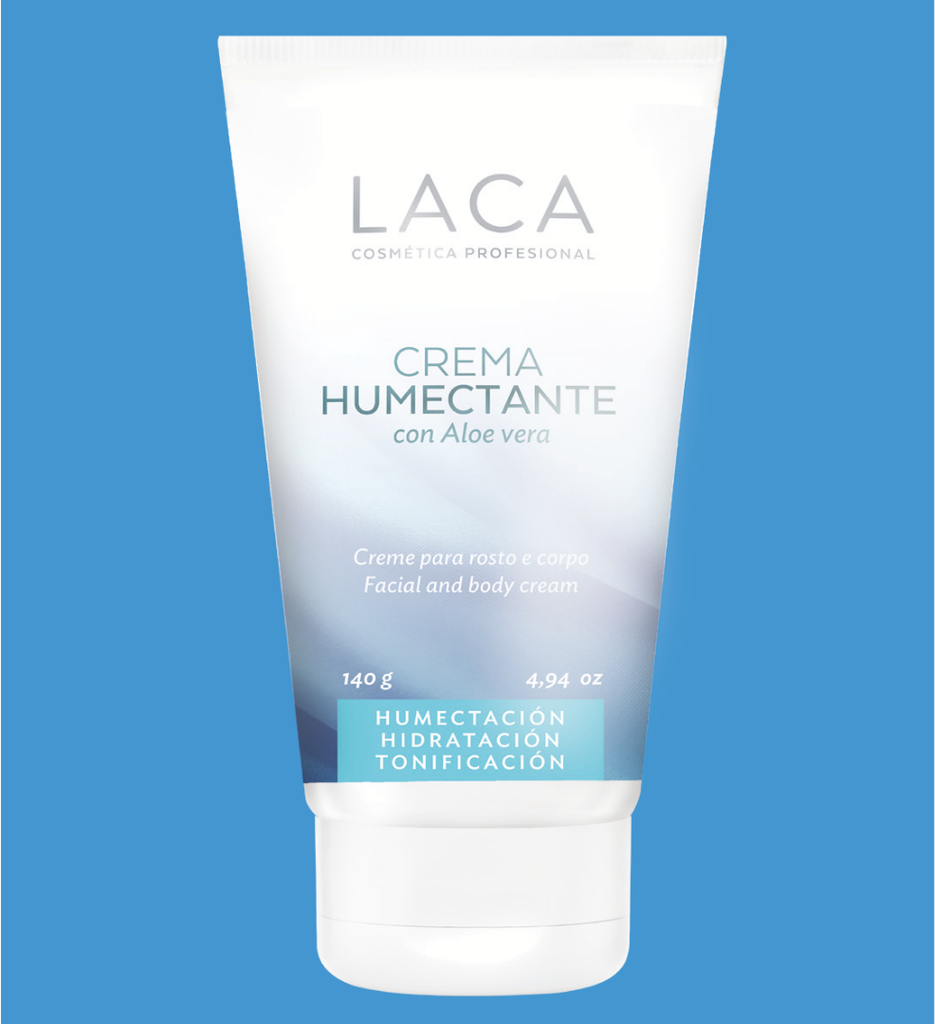 CREMA HUMECTANTE C/ALOE VERA X 140 G-LACA