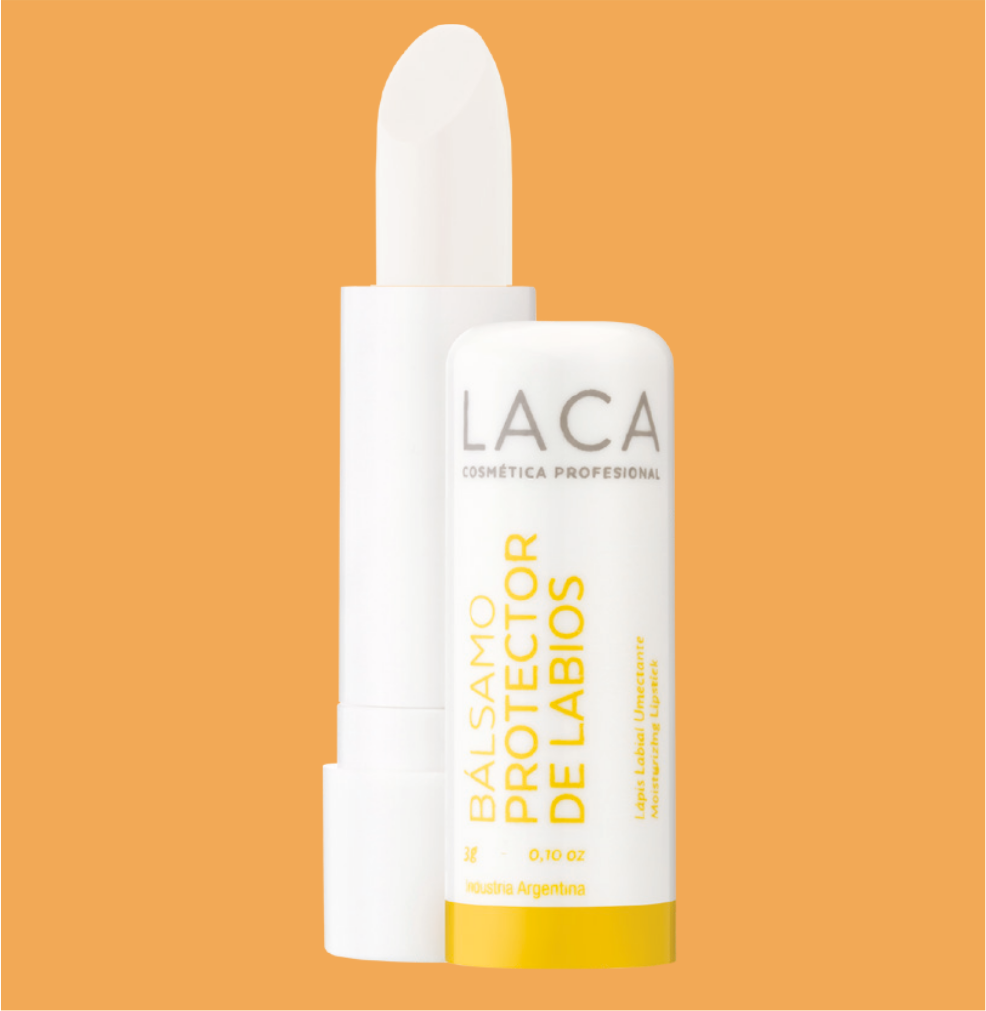 BALSAMO PROTECTOR DE LABIOS INCOLORO X 3G -LACA