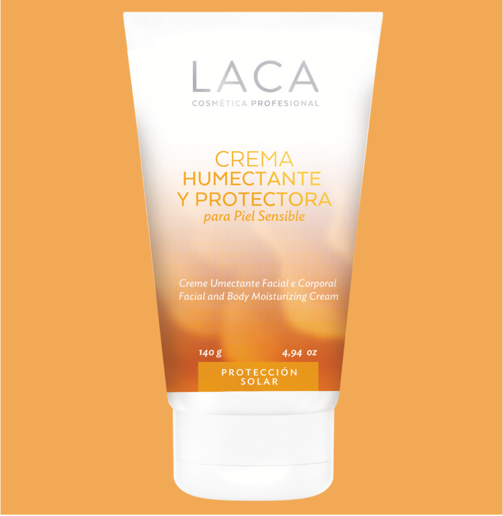 CREMA HUMECTANTE Y PROTECTORA PARA PIEL SENSIBLE X 140 G-LACA